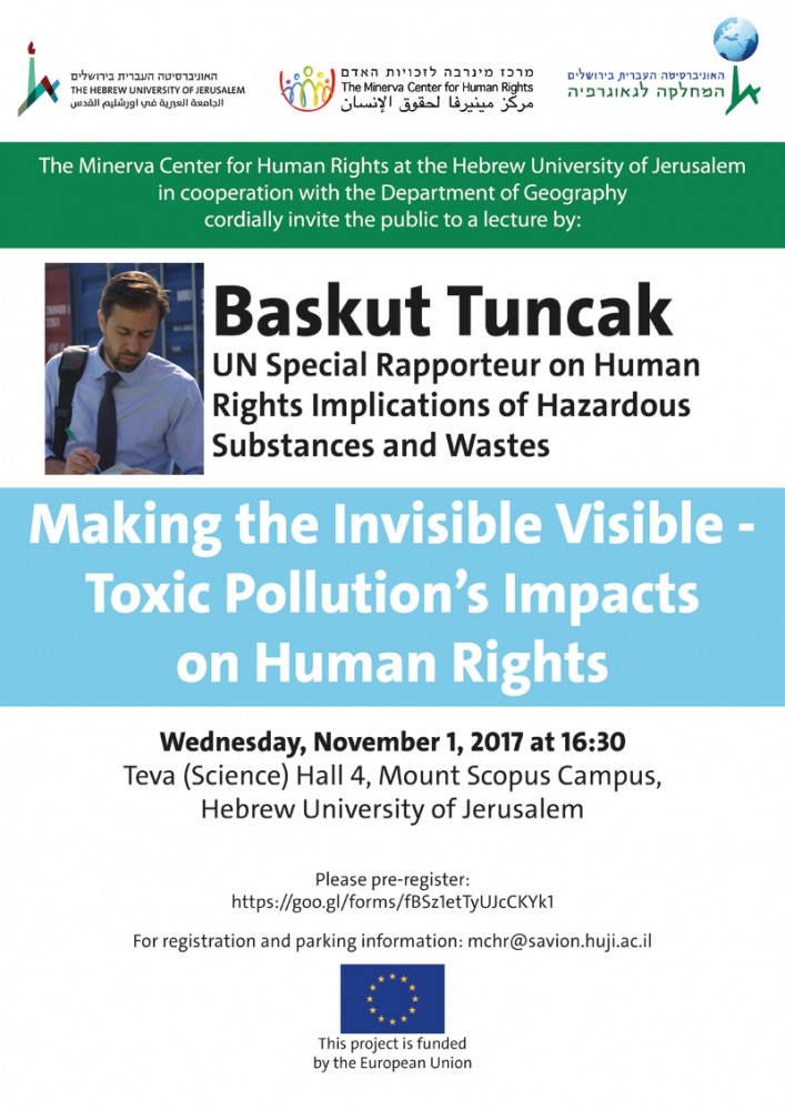 Making the Invisible Visible - Toxic Pollution’s Impacts on Human Rights