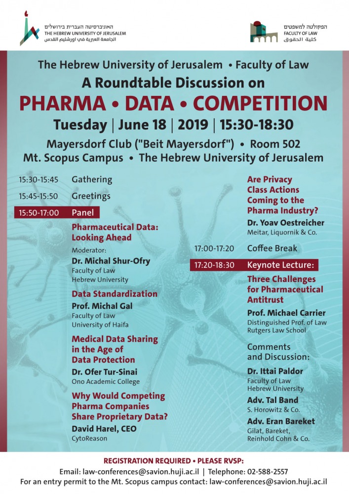 Roundtable discussion on: pharma - data - competition
