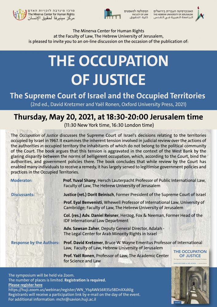 The Occupation of Justice